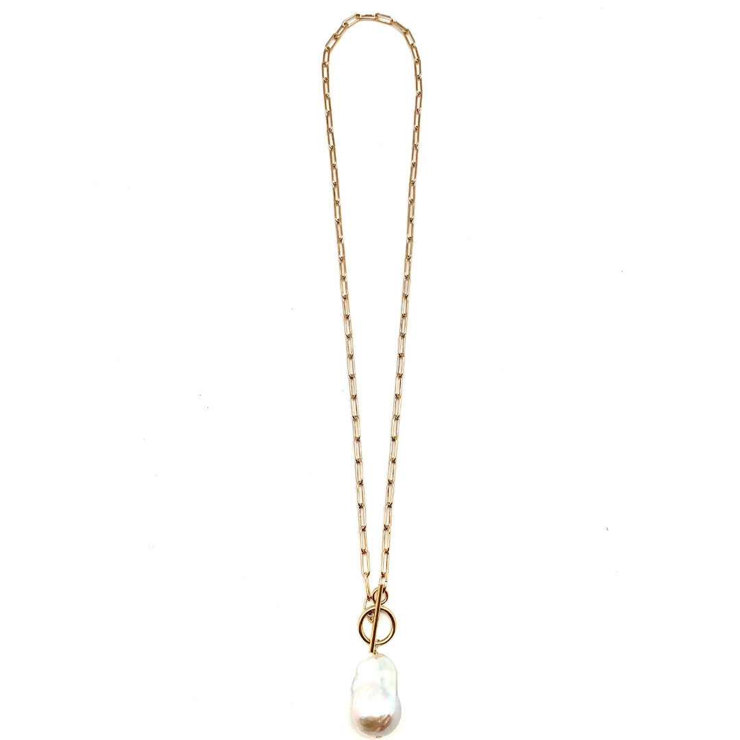 Necklace- Carol, gold