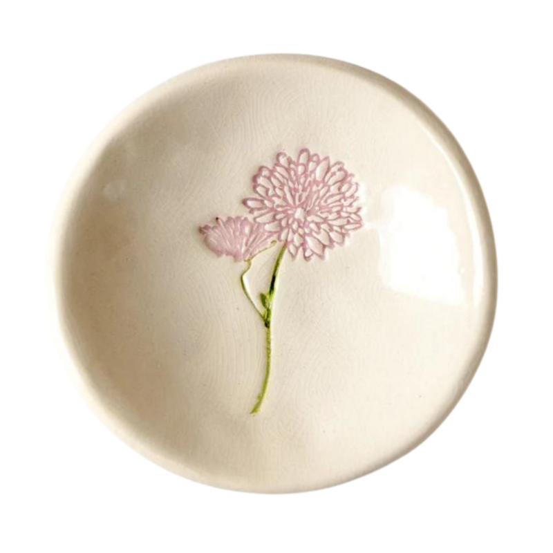 Birthflower Ring Dish