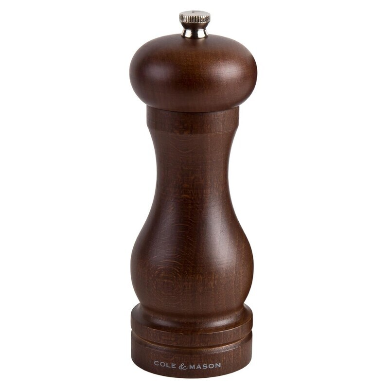 Dark Wood 6.5&quot; Pepper Mill