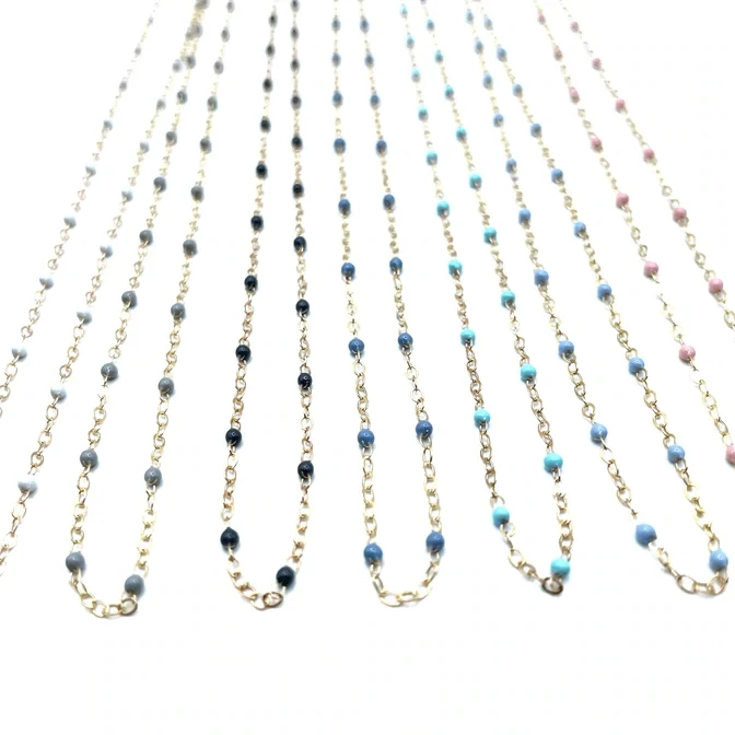 Dotsy Necklace 14k GF-
