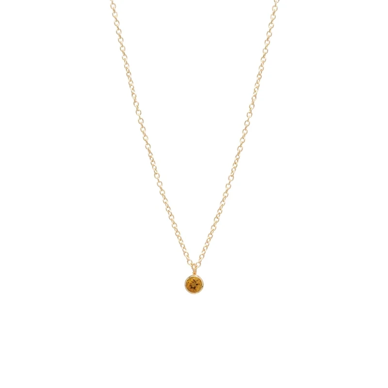Birthstone Drop- Citrine Nov