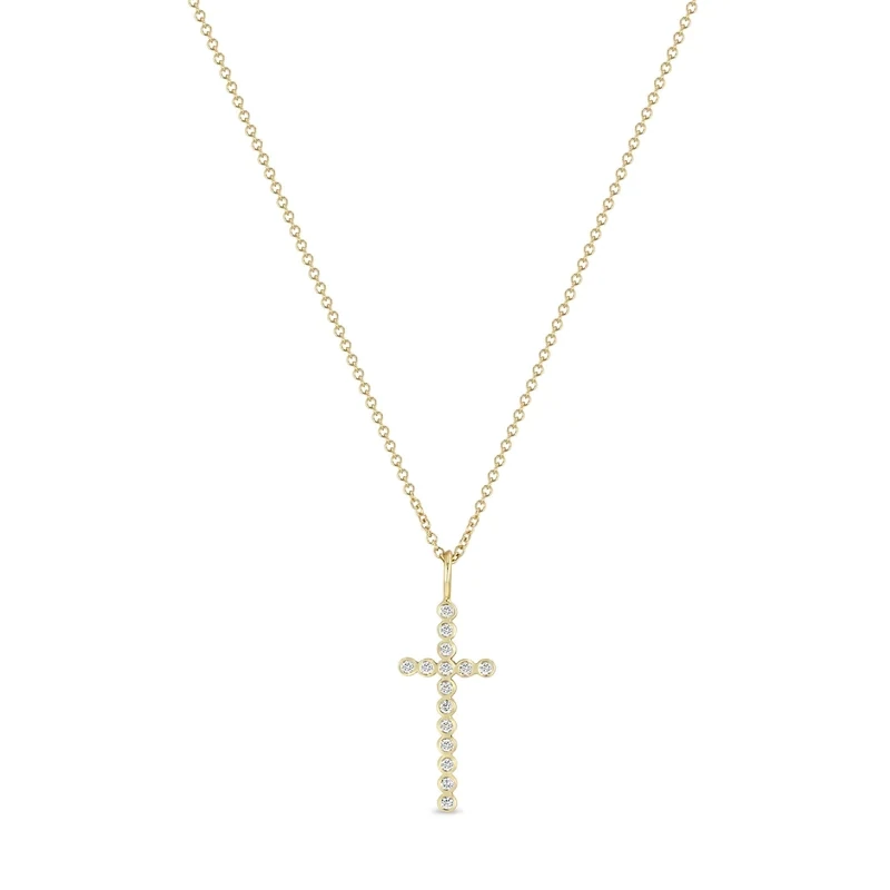 Necklace- Diamond Cross