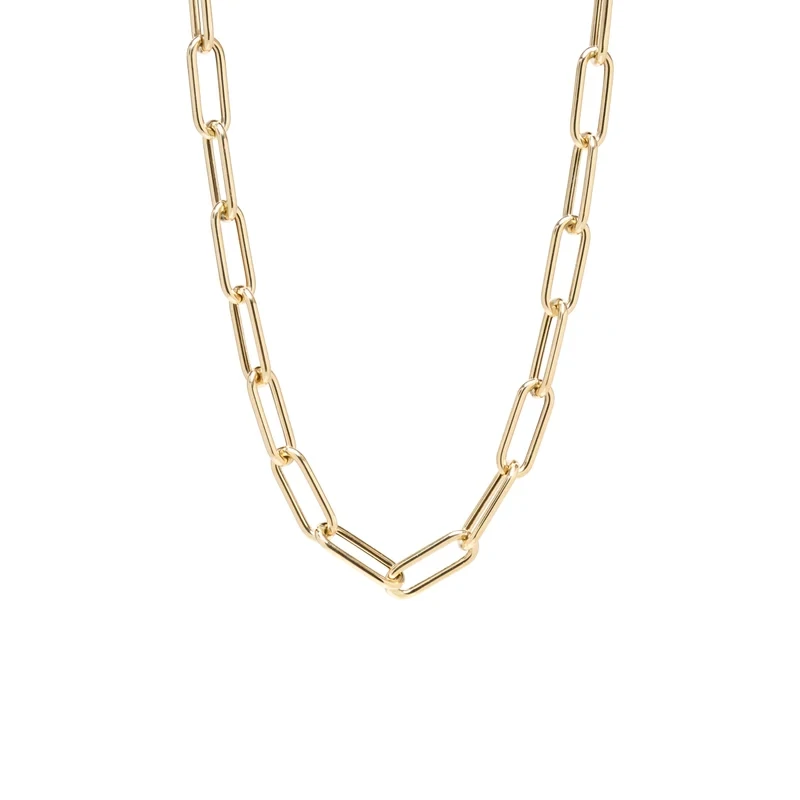 Necklace- Large Paperclip Chain