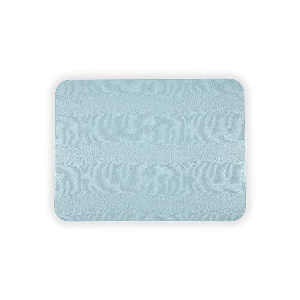 Placemat- Soft Aqua Lizard Rect