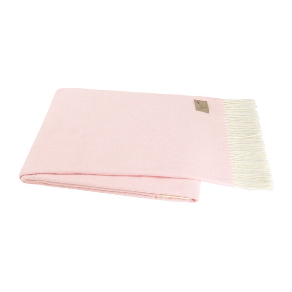Herringbone Throw- Cherry Blossom