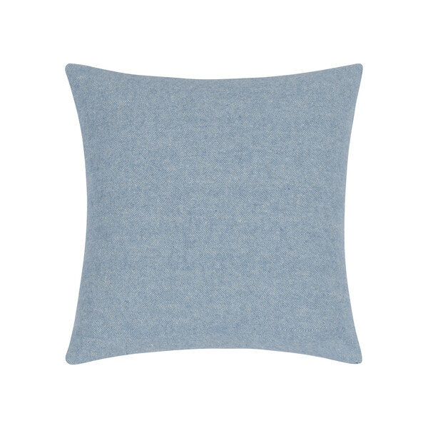 Herringbone Pillow- Blue Denim