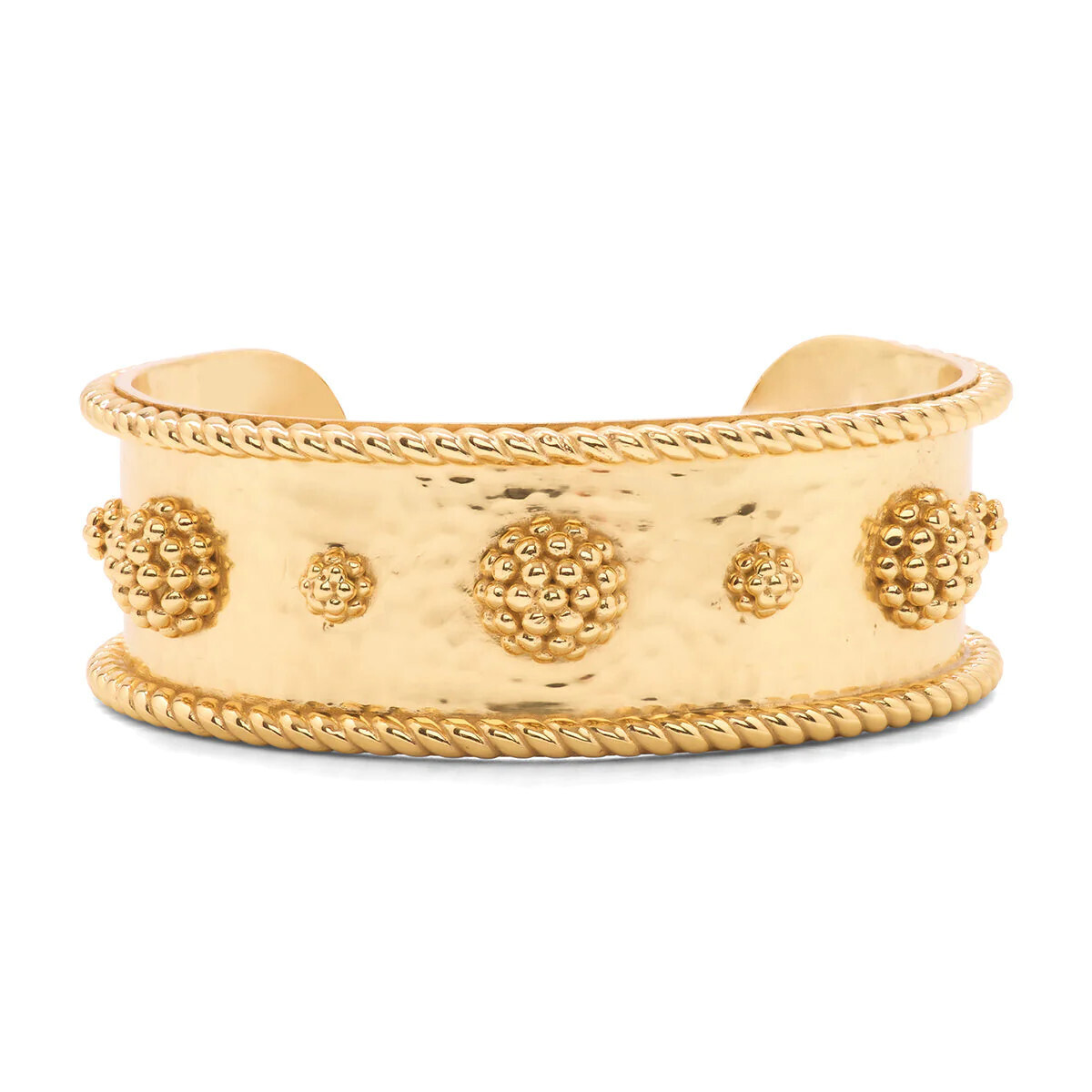 Berry Cuff- Hammered Gold