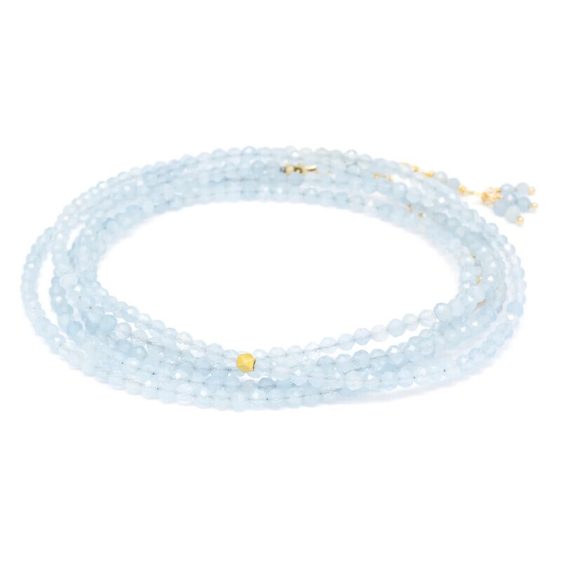 Wrap- Aquamarine 18k