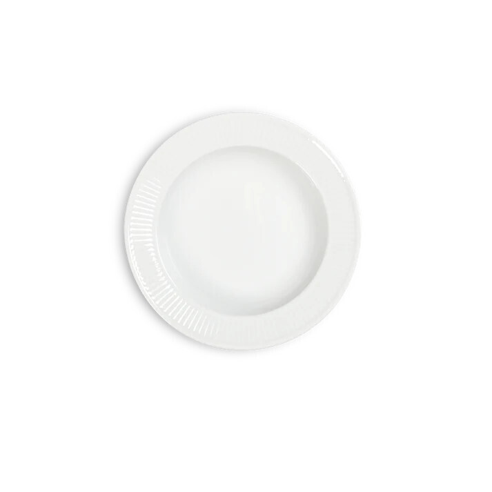 Plisse Soup Plate 8&#39;5&quot; - 8oz