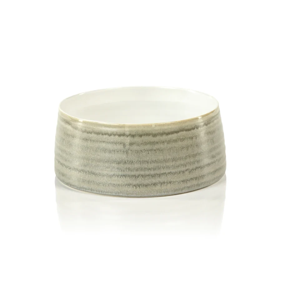 Suyama Tapered Stoneware Bowl 10.75x4