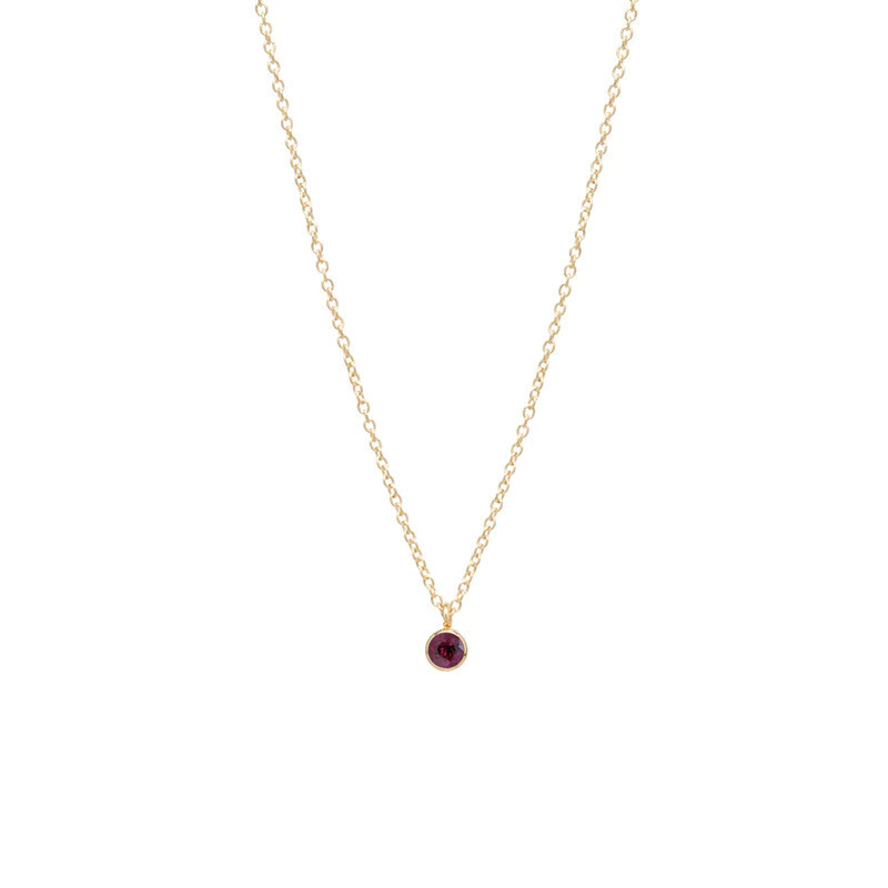Birthstone Drop- Garnet Jan