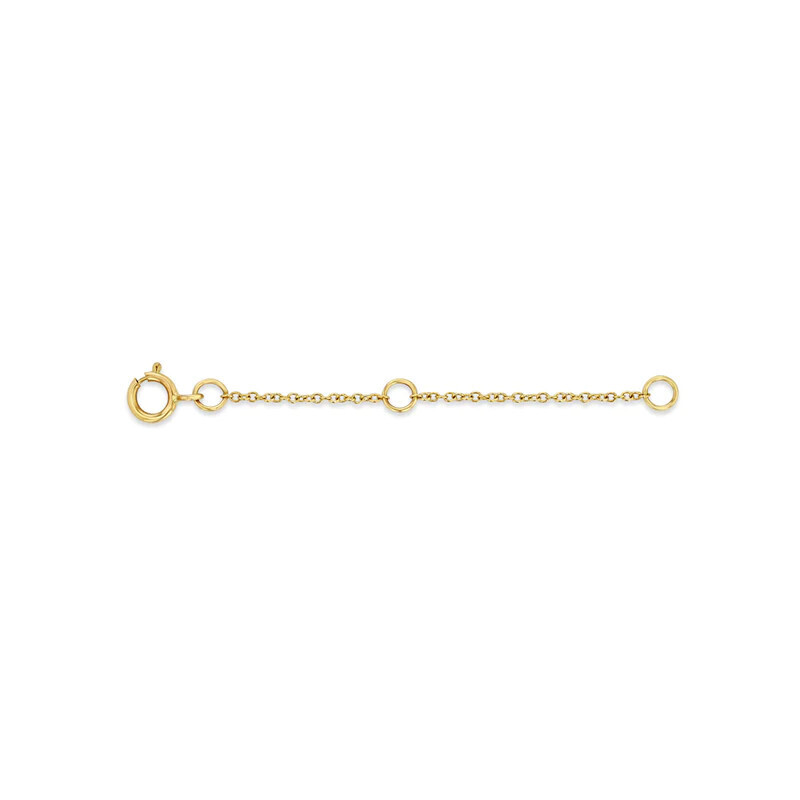 14k 2&quot; 1.1mm Cable Chain Extender
