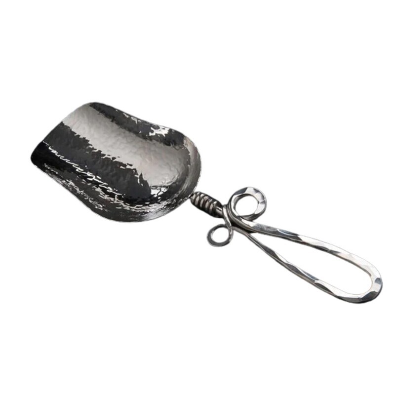 Silver Ice Scoop, Small - Vine