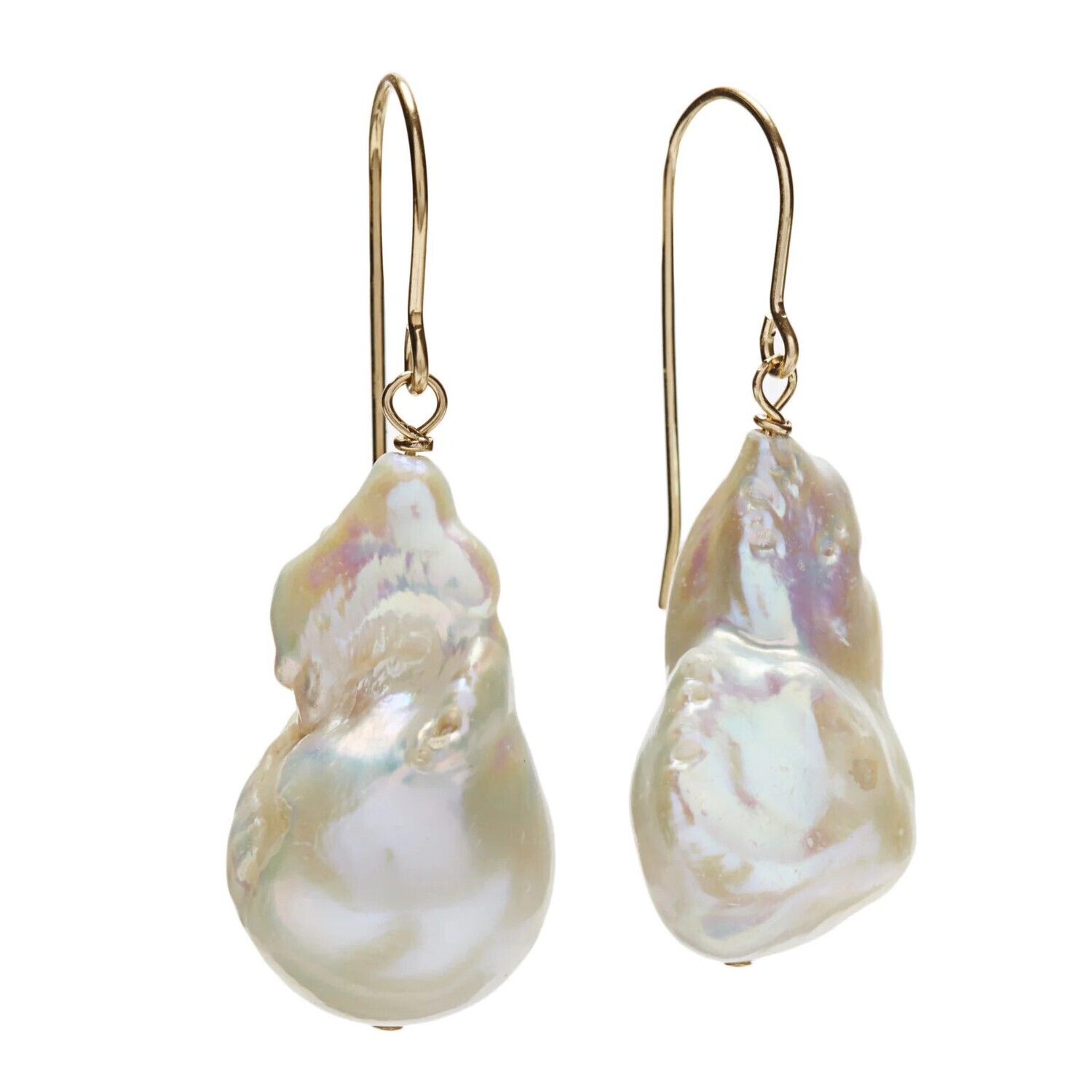 Earring- Baroque Pearl on wire