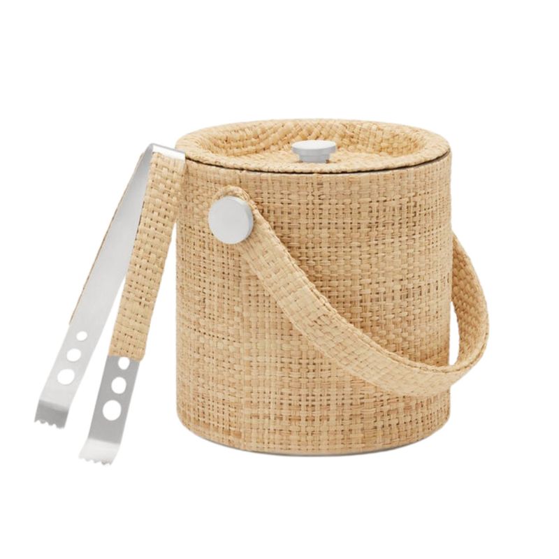 Barth Raffia Ice Bucket