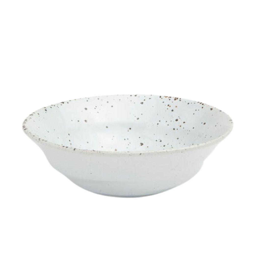 Marcus White Salt Glaze Pasta / Soup Bowl