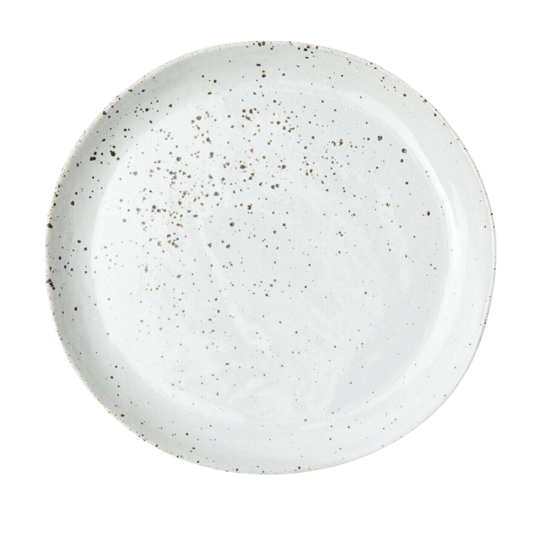 Marcus White Salt Glaze Dinner Plate