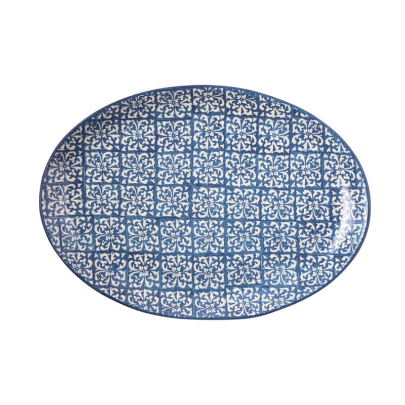 Ojai Blue Large Serving Platter