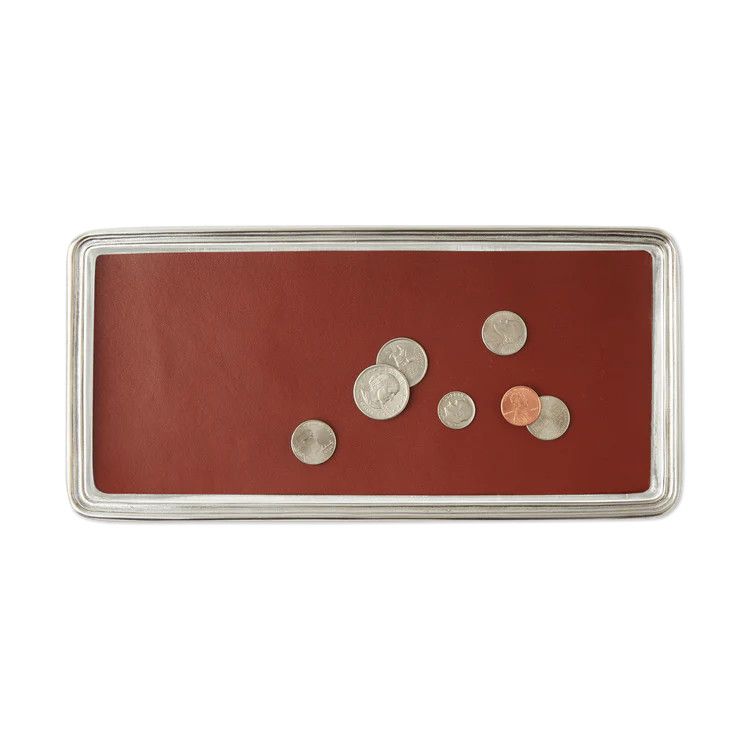 Vanity Tray w. Leather Insert