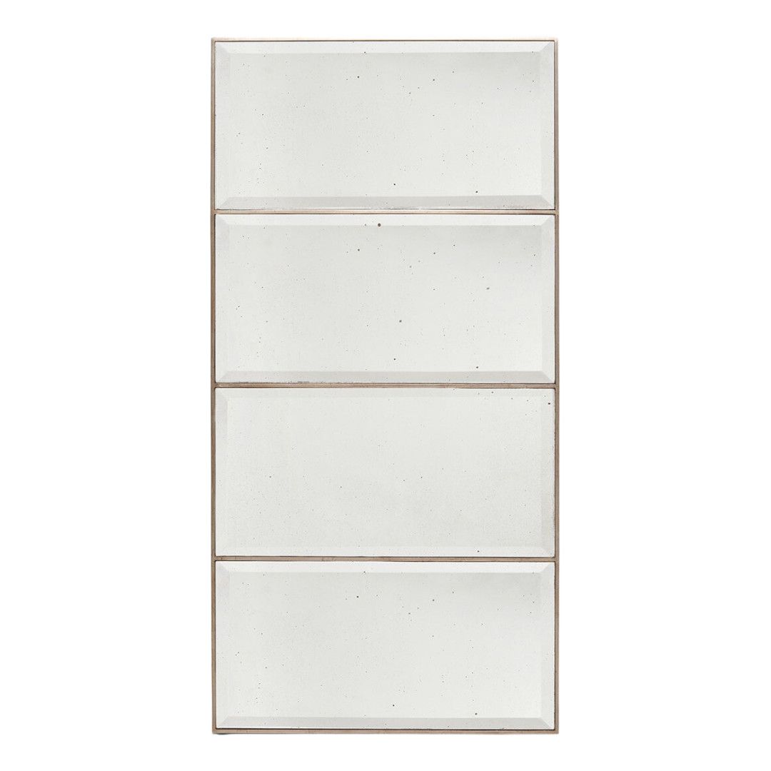 Mirror- Arden 28x56 Antiqued Silver