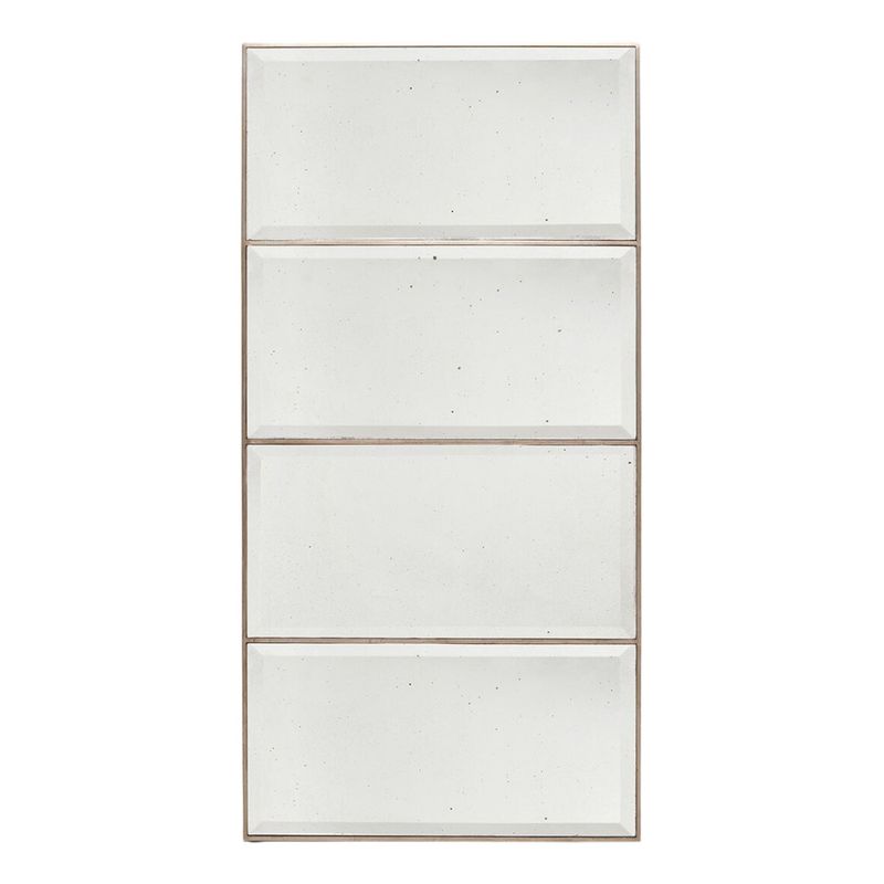 Mirror- Arden 28x56 Antiqued Silver