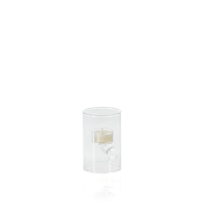 Suspended Glass Tealight Holder/Hurricane-3.25x4.75