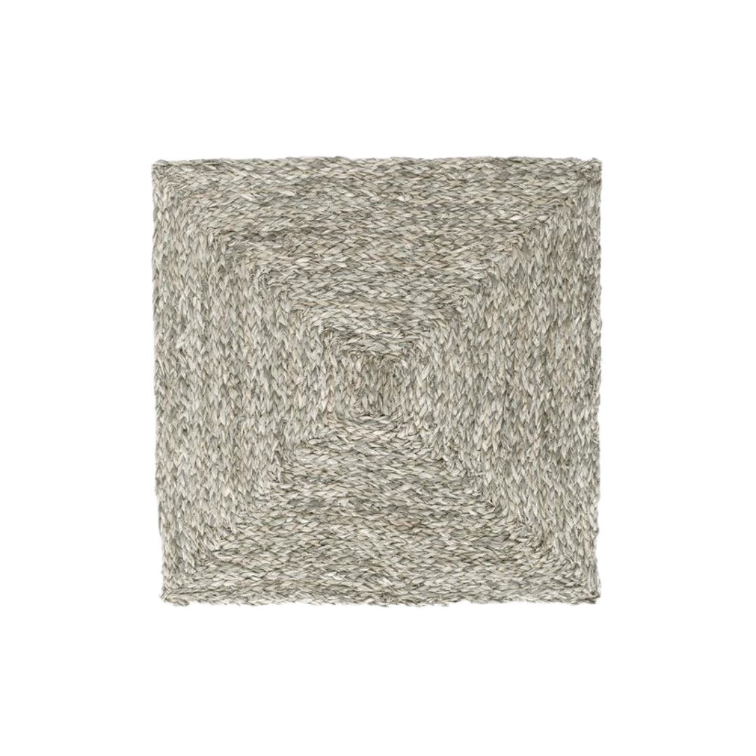 Zoey Placemat- Square- Mixed Gray