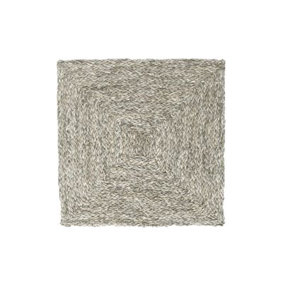 Zoey Placemat- Square- Mixed Gray