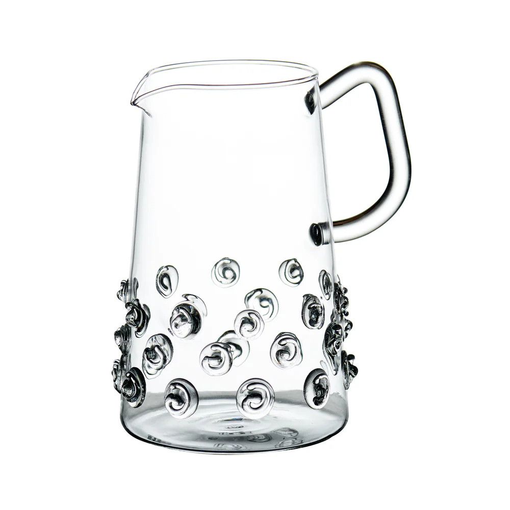 Pitcher Clear W/ Swirls