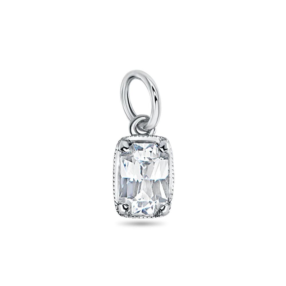 Karina White Sapphire Pendant