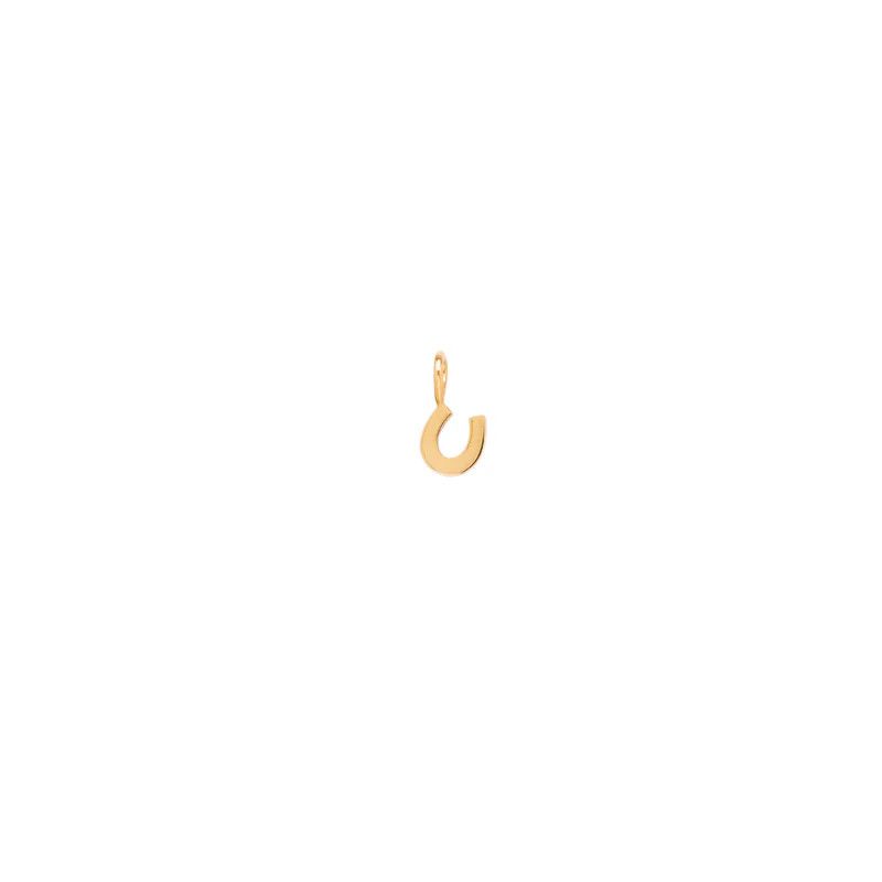 Charm- 14k Midi Bitty Horseshoe