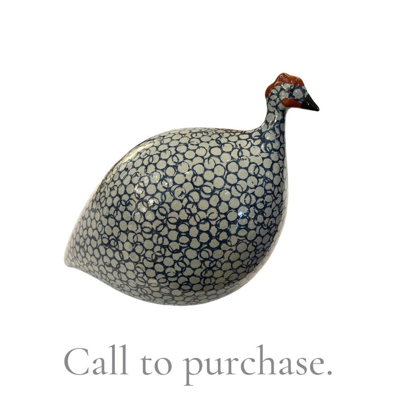 Small Blue Guinea Hen