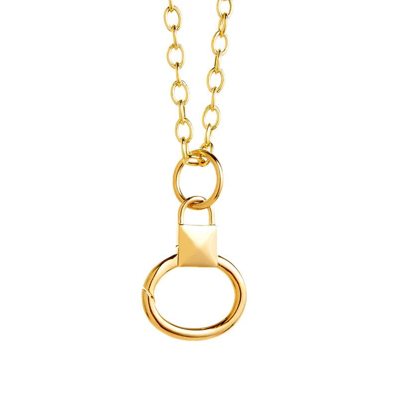 18k Openable Clasp Pendant