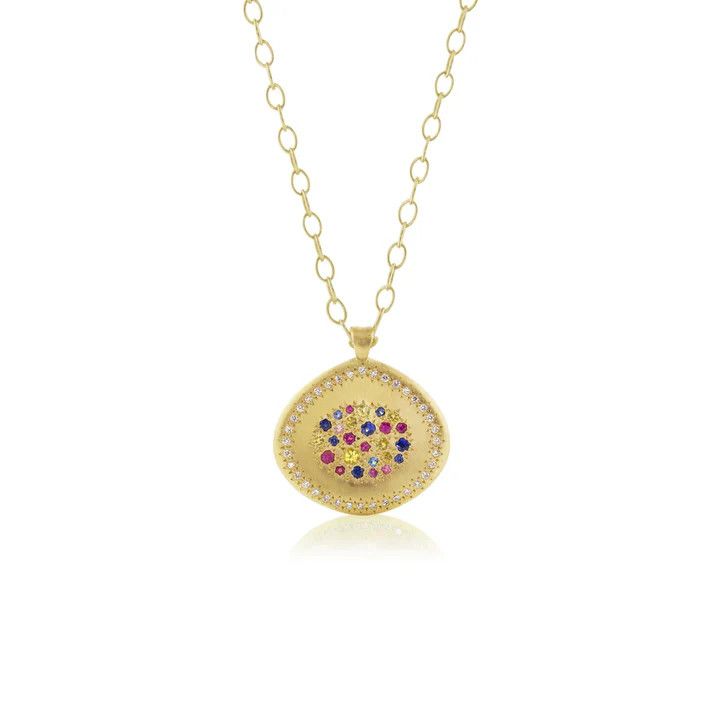 Multi-Sapphire Pendant