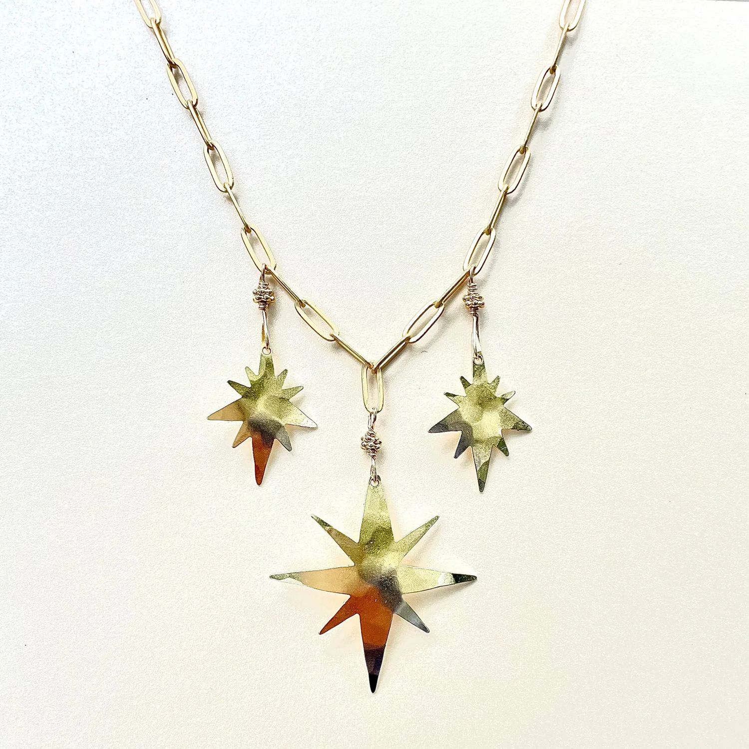 Necklace- Triple Star