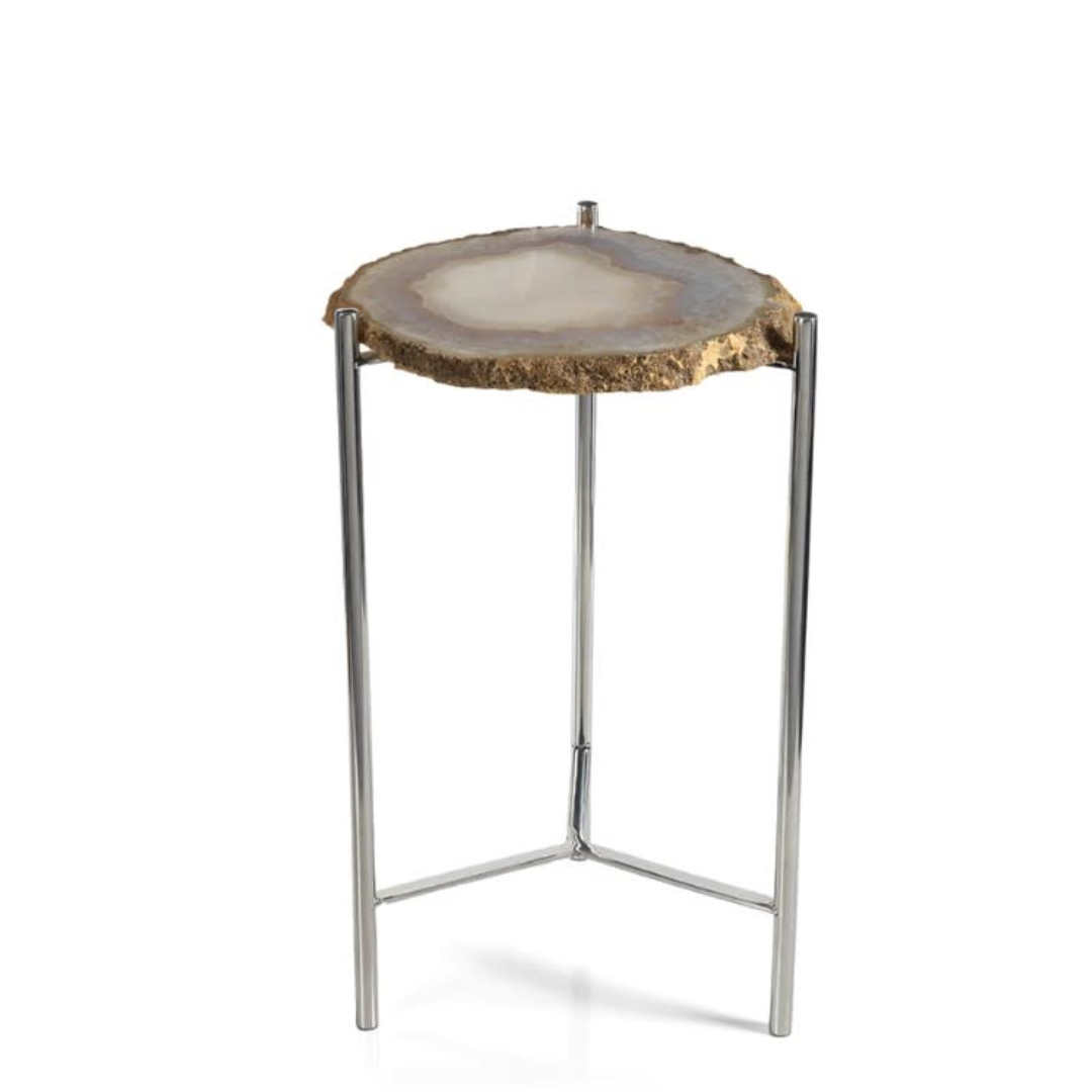 Savona Agate Accent Table