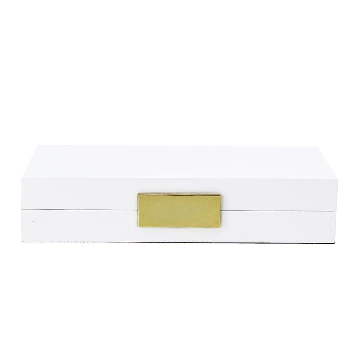 4x9 Box White &amp; Gold