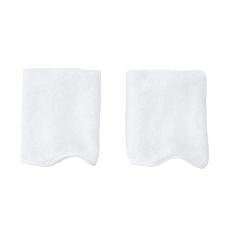 Scalloped Washcloths, Pair-