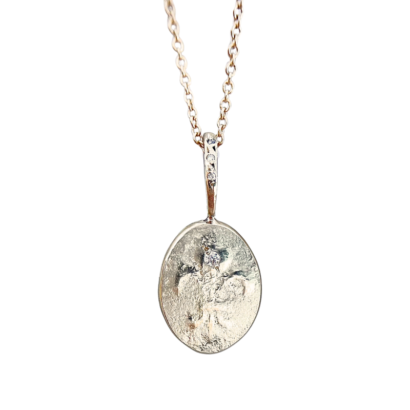 Necklace- 14k Fleur De Lis