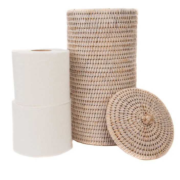 Double Toilet Roll-, Color: Wht Wash