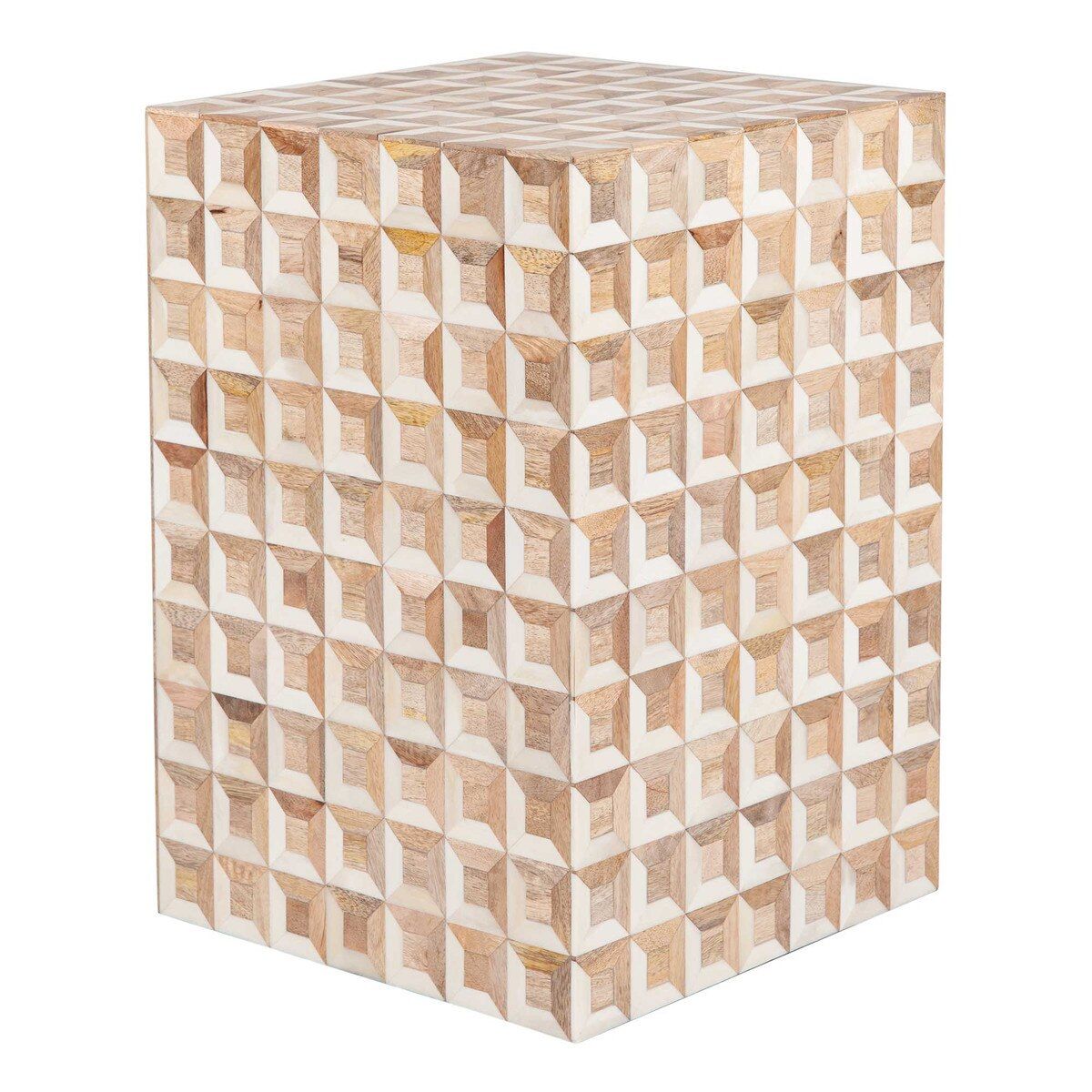 Tabla Stool- 3D Pattern