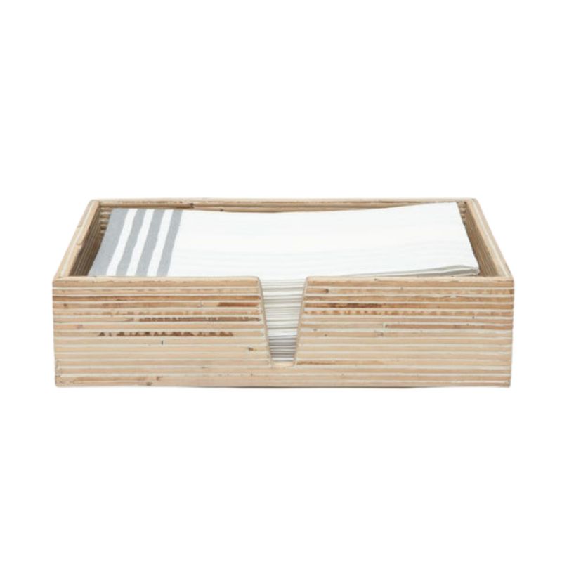 Kona Bleached Hand Towel Tray