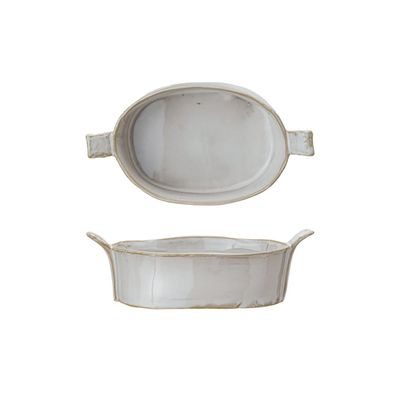 Stoneware Baker w. Handles