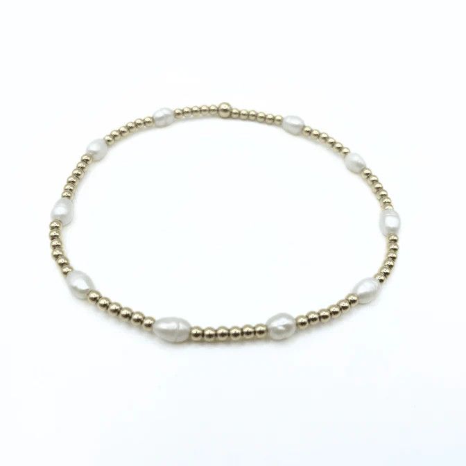 Petite Rice Pearl Patterned