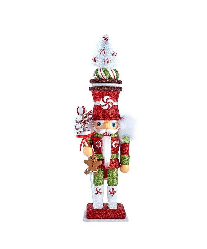 13.5&quot;Hllywd Candy Soldier Nutcracker