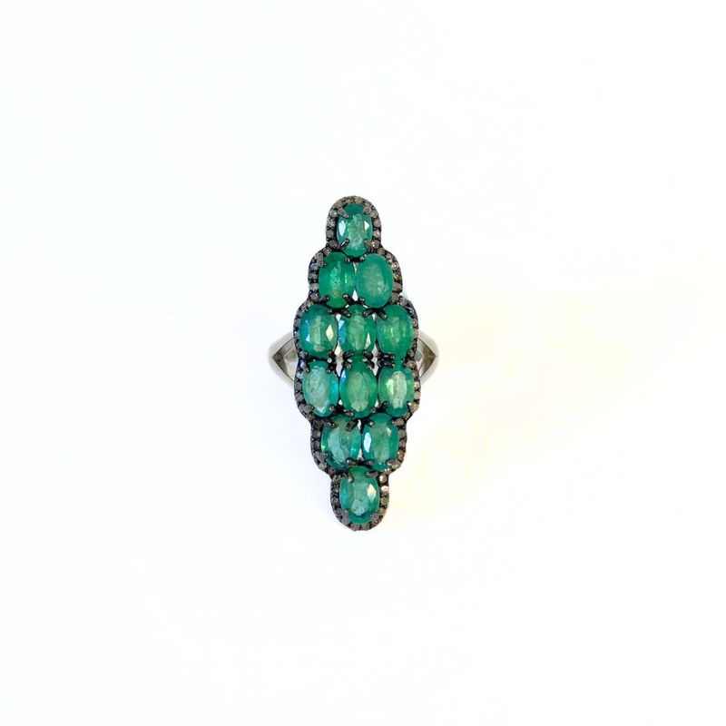 Ring- Emerald Marquis