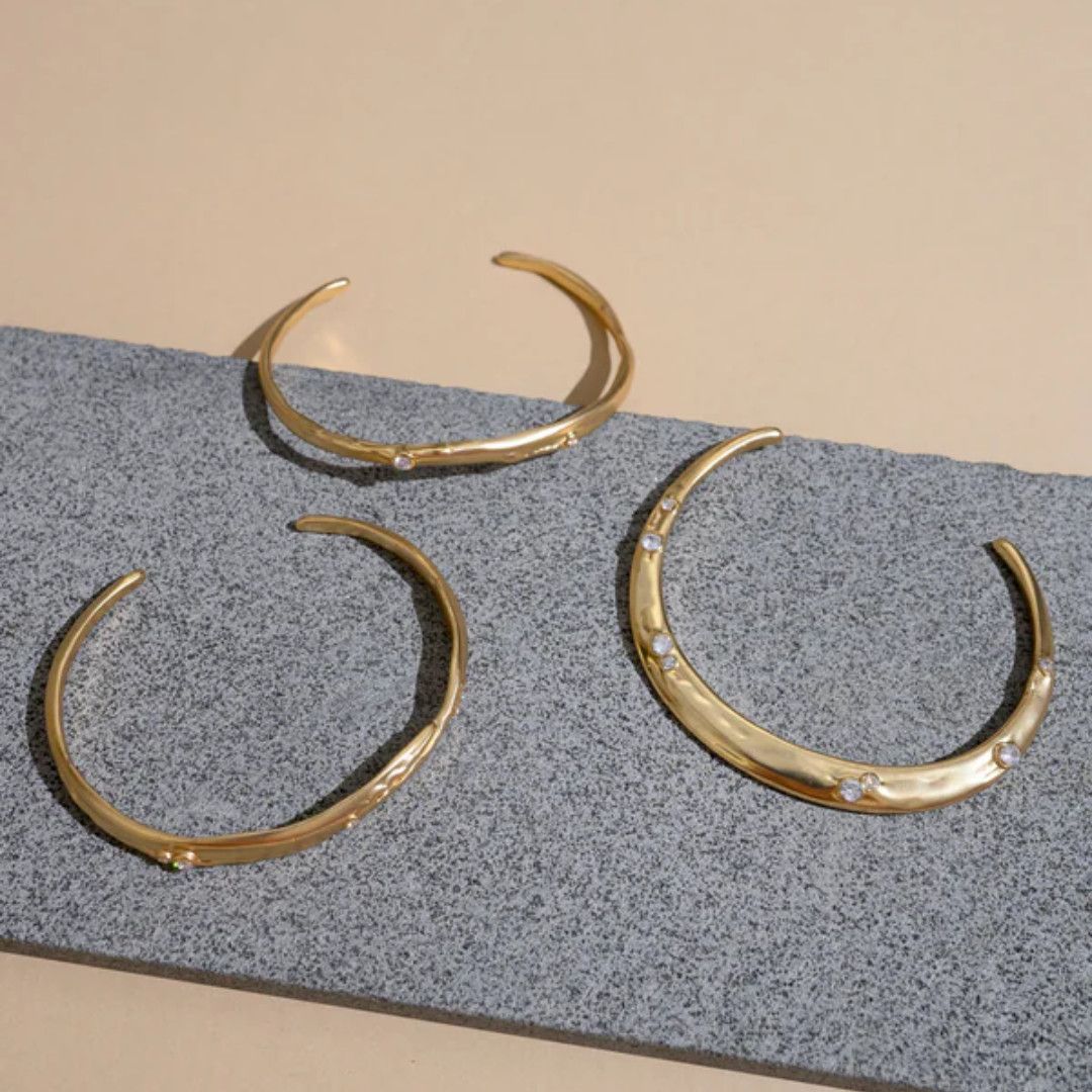 Set of 3 Thin Cuffs