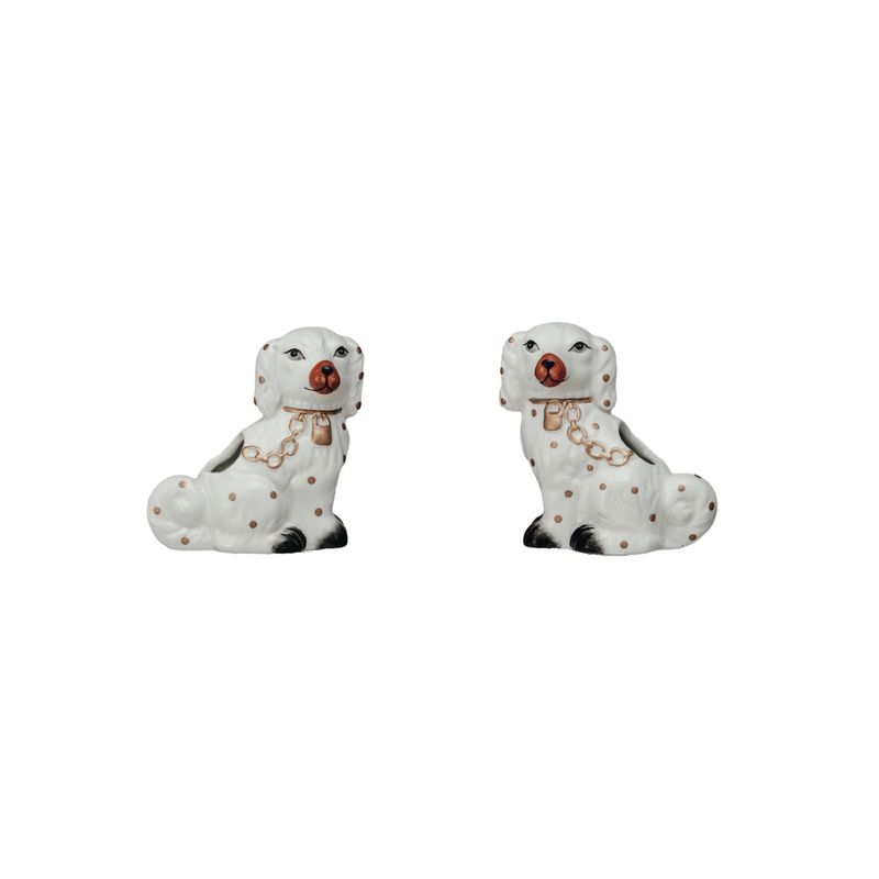 Ceramic Dog Toothpick Holder