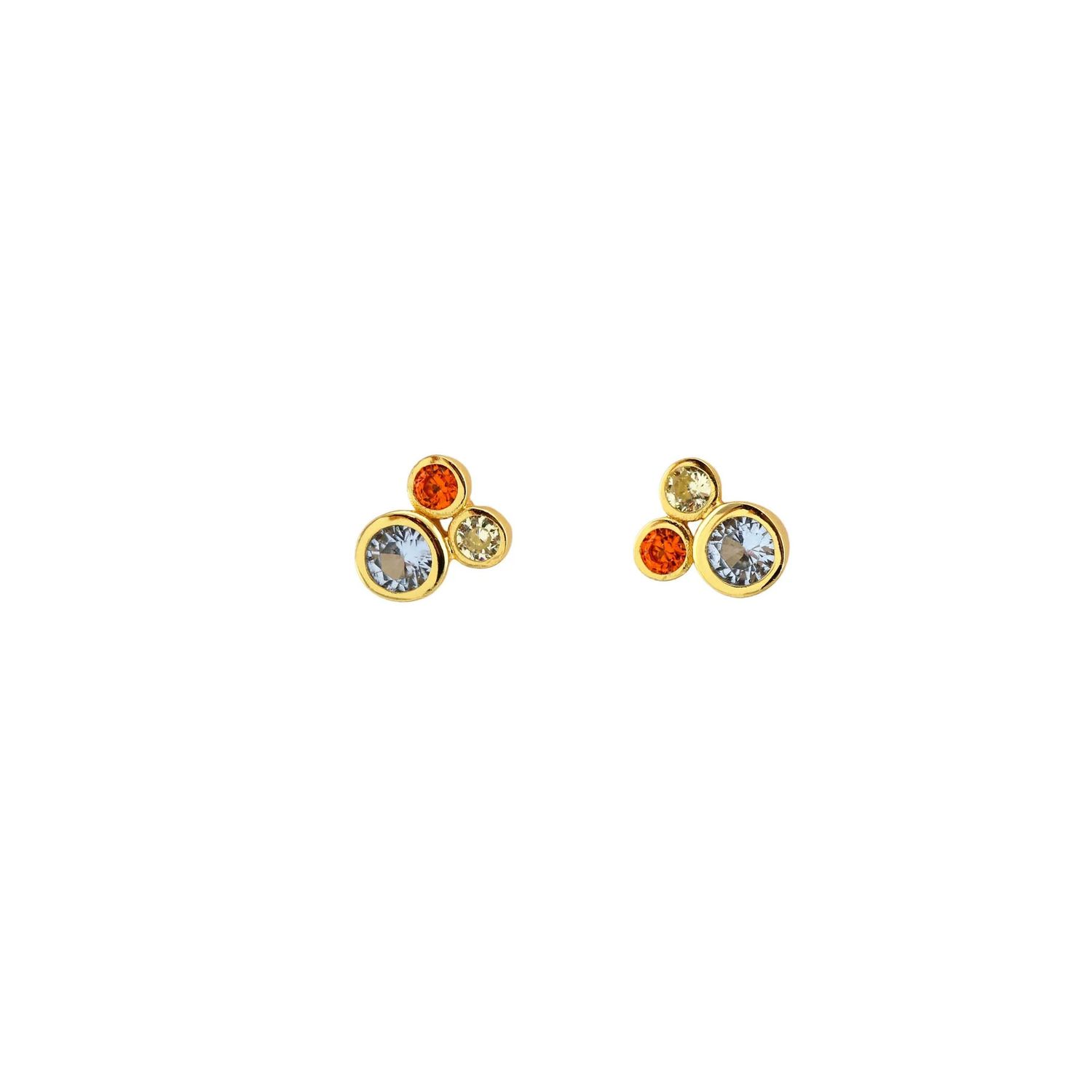 Earrings- Modernist Studs
