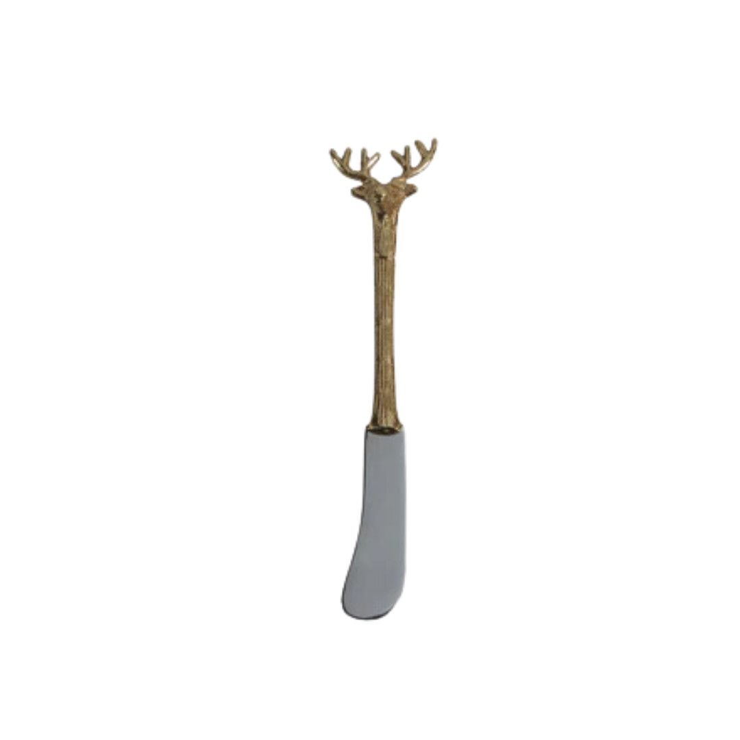 Stag&#39;s Head Butter Knife